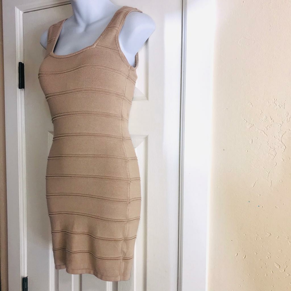 Wow Coutere BACK-STRAP Bodycon Dress M - Picture 5 of 6